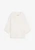 Maglione boxy in misto viscosa morbido, bonprix