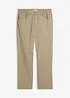 Pantaloni relaxed fit elasticizzati con elastico in vita, straight, bonprix