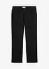 Pantaloni relaxed fit elasticizzati con elastico in vita, straight, bonprix