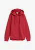 Felpa con zip in puro cotone biologico, bonprix