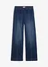 Jeans wide leg full length con girovita comodo, vita alta, bonprix