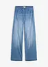 Jeans wide leg full length con girovita comodo, vita alta, bonprix