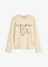 Maglia a maniche lunghe con cotone biologico, bonprix
