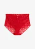 Panty a vita alta con pizzo a cuoricini, bonprix