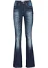 Jeans bootcut elasticizzati confortevoli, vita alta, bonprix