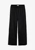 Pantaloni a palazzo con elastico in vita, bonprix