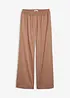 Pantaloni a palazzo con elastico in vita, bonprix