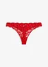 Perizoma in morbido pizzo, bonprix