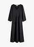 Abito midi in jersey operato, bonprix