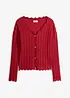 Cardigan cropped traforato, bonprix