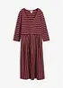 Abito midi in jersey di cotone, bonprix