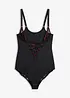 Body con pizzo e effetto modellante leggero, bonprix