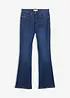 Jeans bootcut, vita alta, bonprix