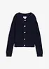 Cardigan a maglia grossa con bottoni martellati, bonprix