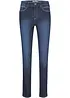 Jeans skinny elasticizzati, vita media, bonprix