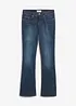 Jeans elasticizzati bootcut, vita media, bonprix