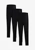 Leggings prémaman in cotone biologico (pacco da 3), bonprix