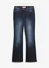 Jeans bootcut elasticizzati, vita media, bonprix