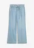 Jeans wide leg con cintura, vita media, bonprix