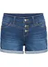 Shorts di jeans, vita media, bonprix