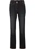 Jeans termici a gamba dritta con girovita comodo, vita media, bonprix