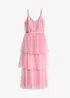 Abito da sera con pizzo e gonna in tulle fine, bonprix