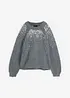 Maglione con paillettes, bonprix