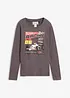 Maglia a maniche lunghe in puro cotone biologico, bonprix
