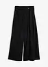 Pantaloni larghi con vita comoda, bonprix