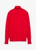 Maglione a collo alto in filato fine, bonprix