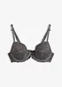 Reggiseno con coppe preformate in pizzo fine, bonprix