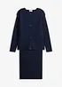 Abito in maglia e gilet (set 2 pezzi), bonprix