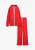 Tuta sportiva in cotone elasticizzato (set 2 pezzi), bonprix