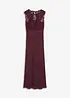 Abito lungo con pizzo, bonprix