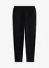 Pantaloni in jersey con elastico in vita e piega cucita, bonprix