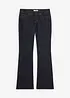 Jeans bootcut elasticizzati confortevoli, vita media, bonprix