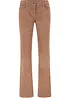 Pantaloni di velluto elasticizzati, bootcut, bonprix