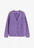 Cardigan a coste in filato grosso, bonprix