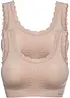 Reggiseno Feel Comfort a bustier senza cuciture  (pacco da 2), bonprix