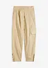 Pantaloni cargo in cotone elasticizzato, bonprix
