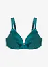Reggiseno senza ferretto con coppe preformate e spalline imbottite, bonprix