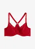 Reggiseno con chiusura anteriore e pizzo delicato, bonprix