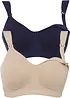 Reggiseno allattamento senza ferretto  con cotone biologico (pacco da 2), bonprix