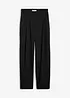 Pantaloni barrel a vita alta, bonprix