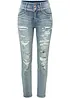 Jeans skinny elasticizzati, vita alta, bonprix