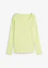 Maglia a maniche lunghe in puro cotone biologico, bonprix
