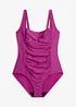 Costume intero con dettaglio incrociato ed effetto modellante medio, bonprix