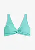 Reggiseno a bustier per bikini con dettaglio attorcigliato, bonprix