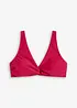 Reggiseno a bustier per bikini con dettaglio attorcigliato, bonprix