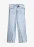 Jeans wide leg, vita alta, bonprix
